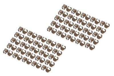 [A-CC-BR] DIGITUS Farbclips für Patchkabel -  Braun