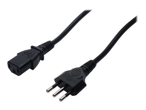 [AK-440113-018-S] DIGITUS ASSMANN - Stromkabel - power IEC 60320 C13 zu CEI 23-50 (M)