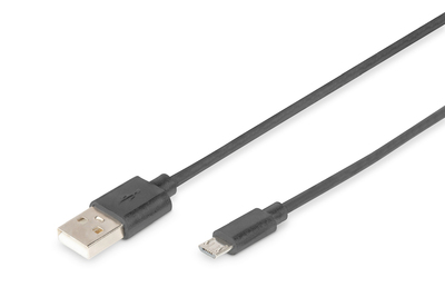 [AK-300127-010-S] DIGITUS USB-A  Micro-B Anschlusskabel, 1m