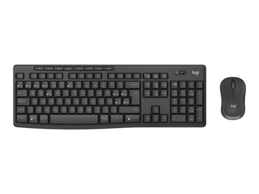 [920-012072] Logitech MK370 Combo for Business - Tastatur-und-Maus-Set - kabellos - Bluetooth LE - QWERTY - Nordisch (Dänisch/Finnisch/Norwegisch/Schwedisch)
