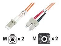 [DK-2532-03] DIGITUS Patch-Kabel - LC Multi-Mode (M) zu SC multi-mode (M)