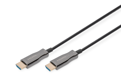 [AK-330125-300-S] DIGITUS HDMI AOC Hybrid Glasfaserkabel, UHD 4K, 30 m