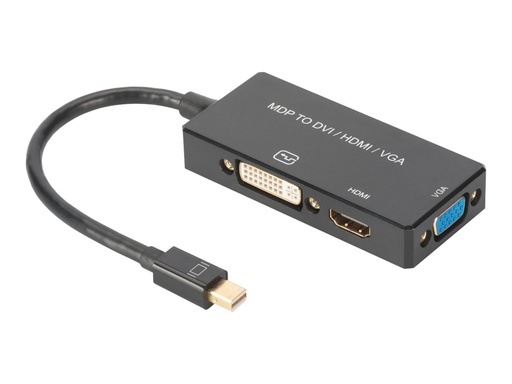 [AK-340419-002-S] DIGITUS ASSMANN - Videoadapter - Mini DisplayPort männlich zu 15 pin D-Sub (DB-15)