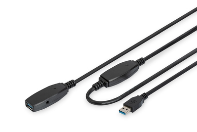 [DA-73106] DIGITUS Aktives USB 3.0 Verlängerungskabel, 15 m