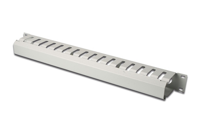 [DN-97616] DIGITUS Kabelführungspanel mit abnehmbarer Blende für 483 mm (19)-Schränke, 1HE