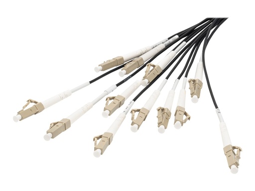 [DK-2433CU100BK-BBB] DIGITUS Kabelpeitsche - LC/UPC Multi-Modus (S)