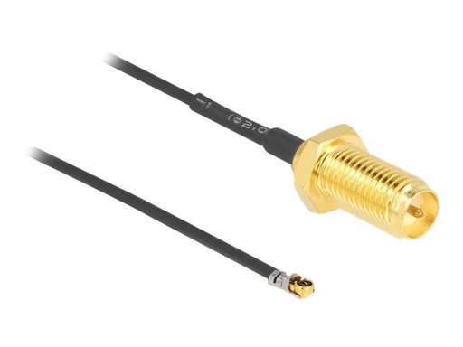 [12660] Delock Antennenkabel - MHF 4L LK (S) zu RP-SMA (R)
