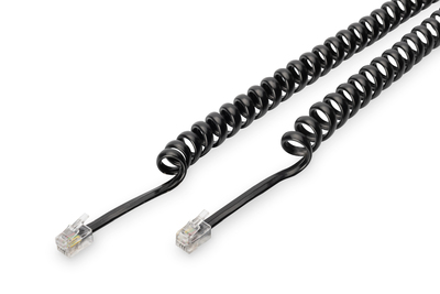 [AK-460101-020-S] DIGITUS UAE Modulares Spiral-Anschlusskabel