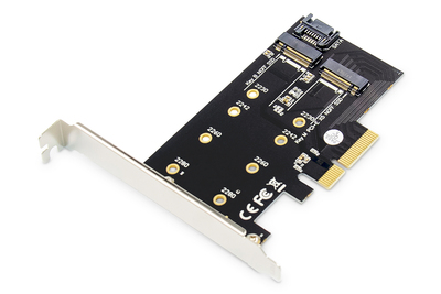 [DS-33170] DIGITUS M.2 NGFF / NVMe SSD PCI Express 3.0 (x4) Add-On Karte