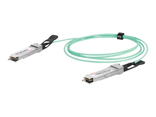 [DN-81623] DIGITUS 100GBase Direktanschlusskabel - QSFP28 zu QSFP28 - 3 m - Glasfaser - Duplex - SFF-8431/SFF-8432 - Active Optical Cable (AOC)