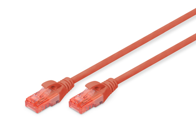 [DK-1617-100/R] DIGITUS CAT 6 U/UTP Patchkabel - LSZH