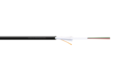 [DK-39081-U] DIGITUS Verlegekabel Innen/Außen A/I-DQ (ZN) BH 9/125µ OS2, 8 Fasern, BauPVO Dca, LSZH