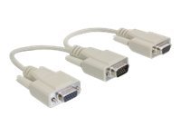 [65328] Delock Adapter VGA male / female - VGA-Adapter - HD-15 (VGA)