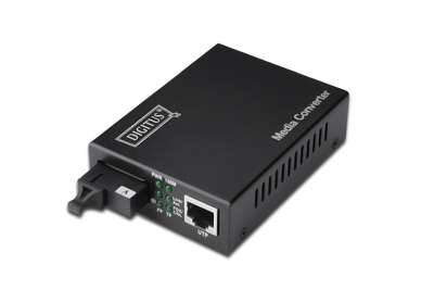 [DN-82122] DIGITUS Bidirektionaler Gigabit Medienkonverter, RJ45 / SC