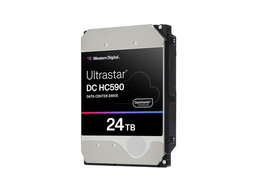 [0F59373] WD Ultrastar DC HC590 0F59373 - Festplatte - Rechenzentrum - verschlüsselt - 24 TB - intern - 3.5" (8.9 cm)