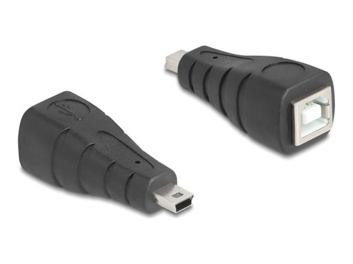 [67200] Delock USB-Adapter - Mini-USB, Typ B (M) zu USB Typ B (W)