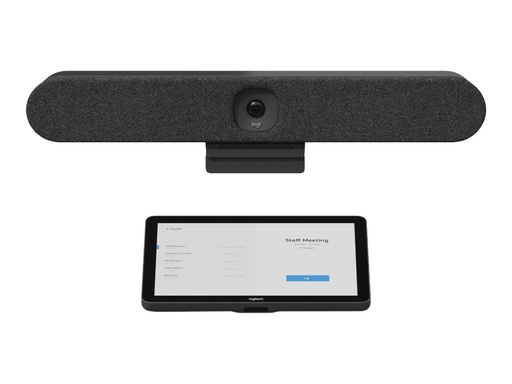[TAPRHGUNIAPP] Logitech Tap IP Appliance Room Solutions Huddle + Small Rooms - Kit für Videokonferenzen (Logitech Tap IP, Logitech Rally Bar Huddle)