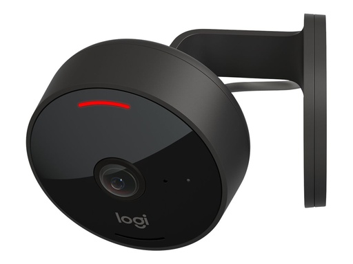[961-000490] Logitech Circle View - Netzwerk-Überwachungskamera - Außenbereich, Innenbereich - wetterfest - Farbe (Tag&Nacht)