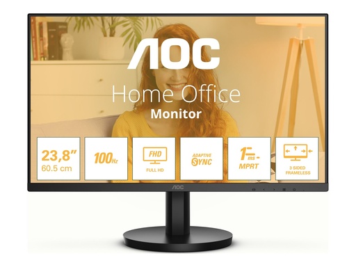 [24B3HMA2] AOC Basic-line 24B3HMA2 - LED-Monitor - 61 cm (24")