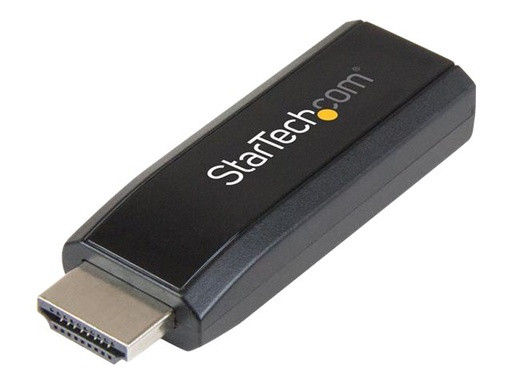 [HD2VGAMICRA] StarTech.com StarTech HDMI to VGA Adapter - Aux Audio Output - Compact - 1920x1200 - HDMI to VGA (HD2VGAMICRA)