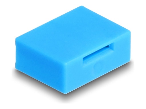 [20947] Delock USB-Portblocker - für USB Typ-A Buchse - Blau (Packung mit 10)