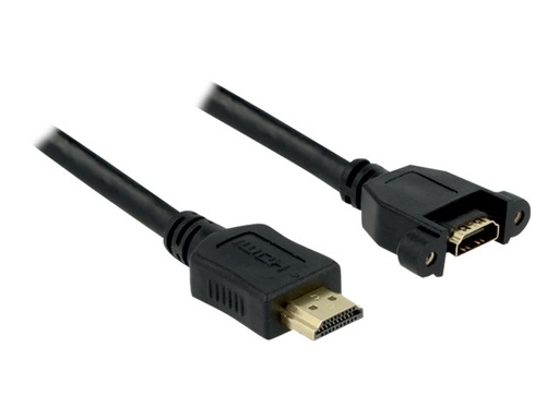 [85102] Delock HDMI-Kabel mit Ethernet - HDMI männlich