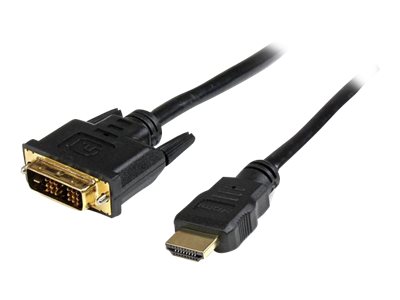 [HDDVIMM2M] StarTech.com HDMI auf DVI-D Kabel 2m (Stecker/Stecker)
