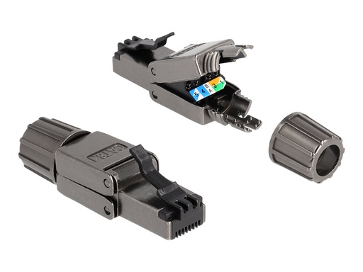 [86514] Delock Netzwerkanschluss - RJ-45 (M) - STP
