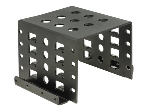 [18271] Delock Laufwerksschachtadapter - 3.5" to 4 x 2.5" (8,9 cm bis 4 x 6,4 cm)