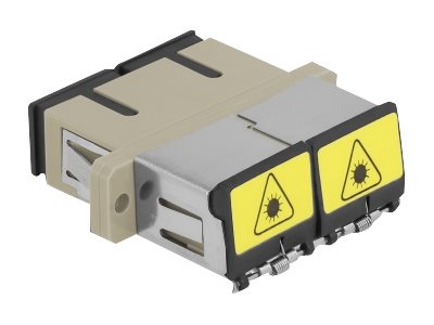 [86894] Delock Netzwerkkoppler - SC multi-mode (W)