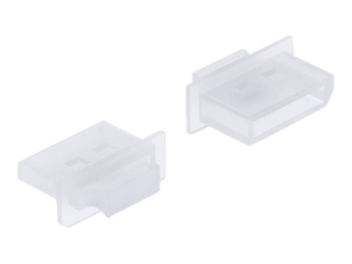 [64107] Delock Schutzumschlag - für DisplayPort weiblich - durchsichtig (Packung mit 10)