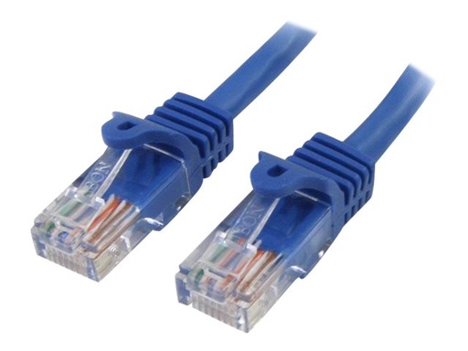 [45PAT5MBL] StarTech.com Cat5e Patchkabel mit Snagless RJ45 Anschluss - Netzwerkkabel 5m - Blau - Patch-Kabel - RJ-45 (M)