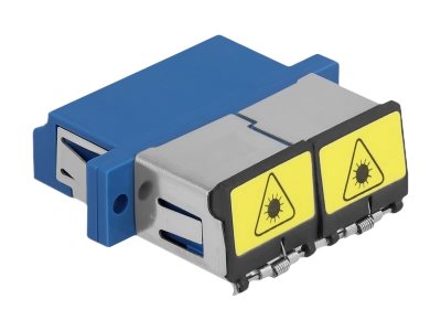 [86903] Delock Netzwerkkoppler - LC Single-Modus (W)