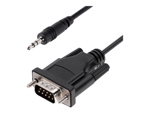 [9M351M-RS232-CABLE] StarTech.com 1 m DB9 auf 3.5mm serielles Kabel, Stecker auf Stecker Kabel - Kabel seriell - DB-9 (M)