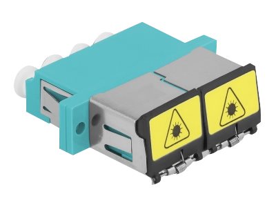 [86905] Delock Netzwerkkoppler - LC Multi-Mode (W)