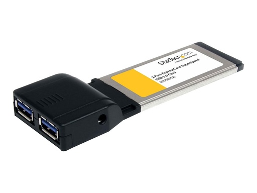 [ECUSB3S22] StarTech.com 2 Port USB 3.0 ExpressCard mit UASP Unterstützung - USB 3.0 Schnittstellenkarte für Laptop - USB 3.0 A (Buchse)