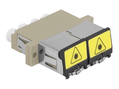 [86904] Delock Netzwerkkoppler - LC Multi-Mode (W)