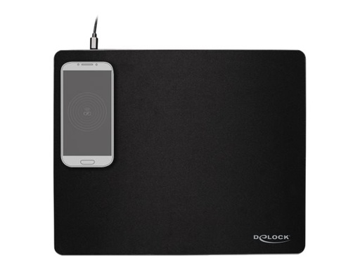 [12595] Delock Mauspad - mit induktives Qi-Ladegerät