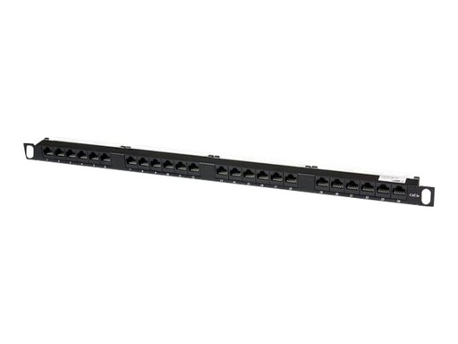 [PANELHU24] StarTech.com 24 Port 0.5U Cat5e Patch Panel - RJ45 Ethernet Rack Mount Cat 5e 110 Patch Panel - Rackmount Network Patch Panel (PANELHU24)