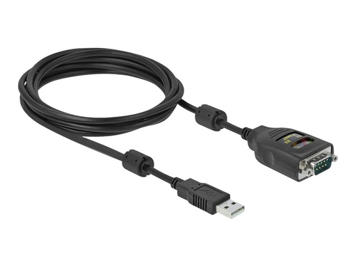 [64154] Delock Kabel USB / seriell - USB (M) zu RS-232 (M)