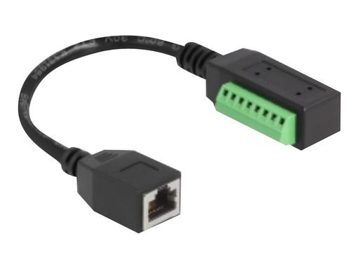 [66053] Delock Netzwerkadapter - 8-polige Anschlussleiste (M)