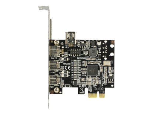 [89864] Delock PCI Express Card > 3 x external FireWire