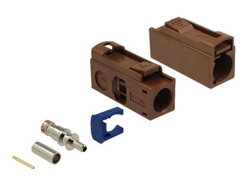 [89690] Delock FAKRA F jack 25 mm (long) for crimping
