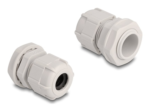 [60655] Delock Kabelverschraubung (M20) - Grau (Packung mit 10)