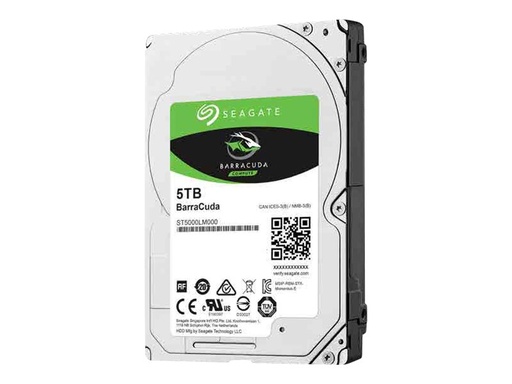 [ST5000LM000] Seagate Guardian BarraCuda ST5000LM000 - Festplatte - 5 TB - intern - 2.5" (6.4 cm)