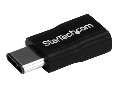 [USB2CUBADP] StarTech.com USB-C auf Micro USB Adapter - St/Bu - USB 2.0 - Kompatibel mit USB Typ-C mobil Geräten wie Nokia N1, Nexus 6P/5x & mehr - USB-Adapter - 24 pin USB-C (M)