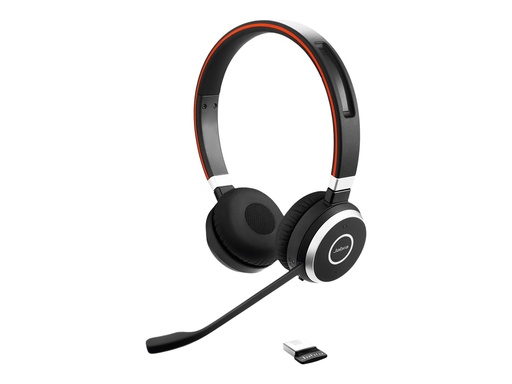 [6599-839-409] Jabra Evolve 65 SE UC Stereo - Headset - On-Ear
