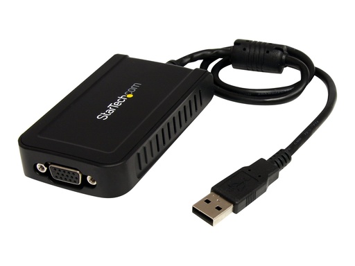 [USB2VGAE3] StarTech.com USB VGA Adapter - 1920x1200 - Multi Display Adapter Kabel - Externe Monitor Grafikkarte - 1080p - USB 2.0 - USB/VGA-Adapter - TAA-konform - USB (M)