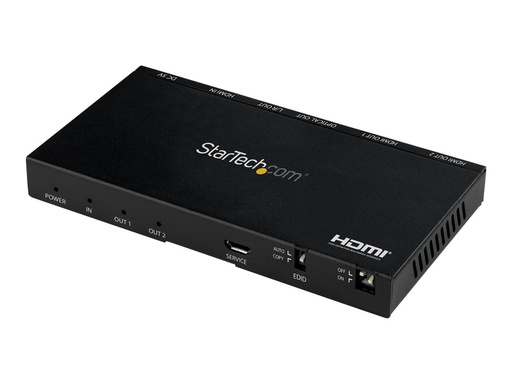 [ST122HD20S] StarTech.com 2 Port HDMI Splitter (4K 60Hz, mit