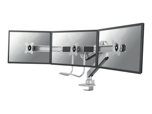 [NM-D775DX3SILVER] Neomounts NM-D775DX3 - Befestigungskit - Voll beweglich - für 3 LCD-Anzeigen - Silber - Bildschirmgröße: 43.2-61 cm (17"-24")